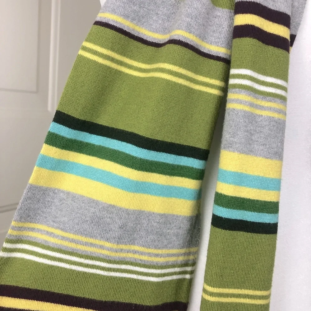New Merona Multicolor Striped Scarf